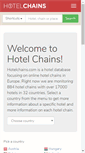 Mobile Screenshot of hotelchains.com